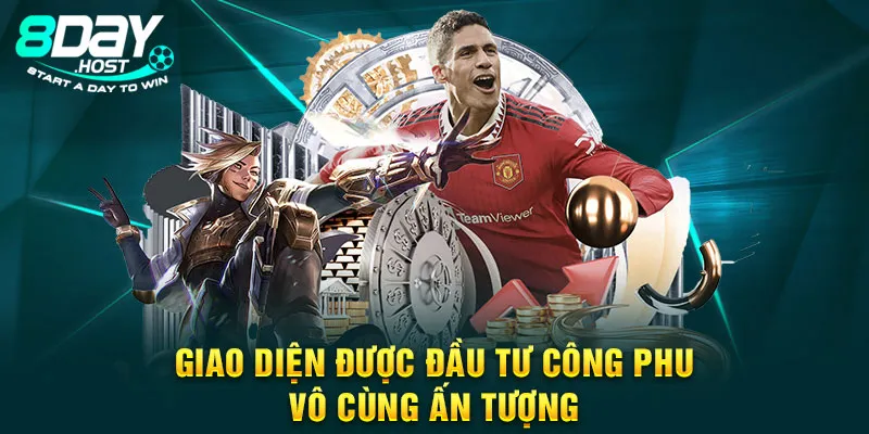 Thiết kế bắt mắt kết hợp giao diện thân thiện