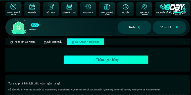 Những câu hỏi liên quan khi thực hiện giao dịch 8DAY